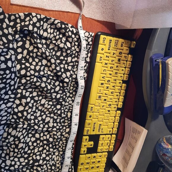 NEW ! CubShe WMN Skirt High Waist A-Line Boho Leopard Print Midi Size XL - Picture 4 of 4